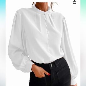 Business casual button down shirt NWOT